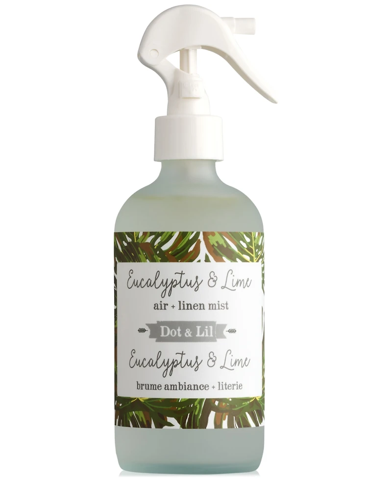 Dot & Lil Eucalyptus & Lime Air + Linen Mist, 8 oz.