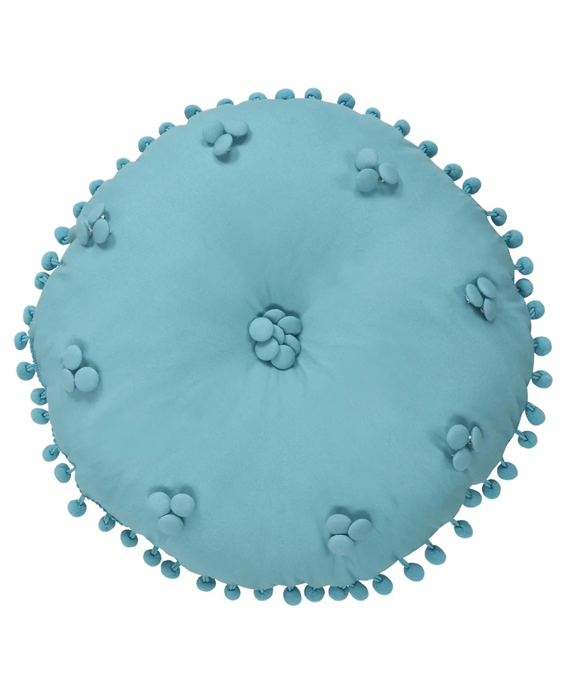 Royal Court Afton Decorative Pillow, 12" Round