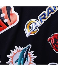 Men's Pro Standard Black Nfl League Wordmark T-shirt