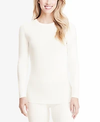 Softwear with Stretch Long-Sleeve Layering Top