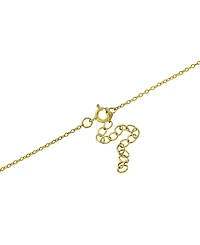 Black Spinel Bar Necklace