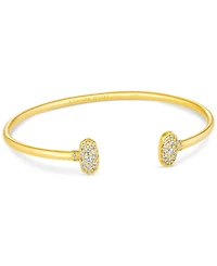 Kendra Scott Gold-Tone Crystal Grayson Cuff Bracelet