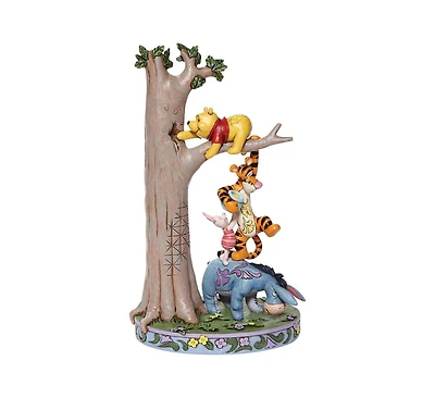 Tree with Pooh and Friends Figurine