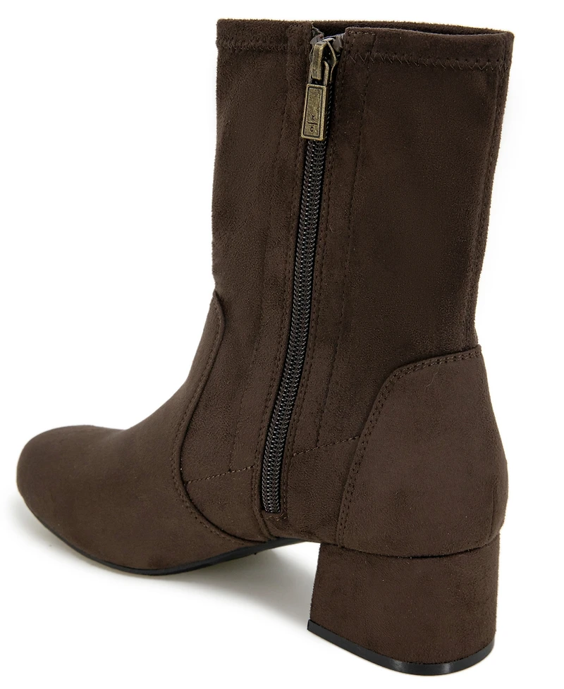 Kenneth Cole Reaction Women's Road Stretch Block Heel Booties