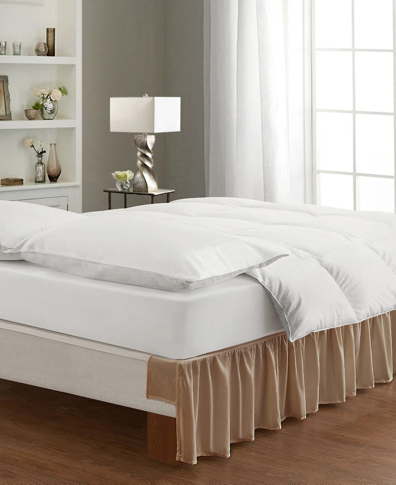 Bed Maker's Magic Skirt Ruffled Bedskirt