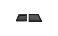 Marble Modern 2 Piece Tray Set