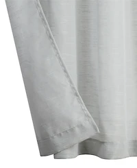 Nautica Erasmus Sheer Rod Pocket Window Curtain Panel Pair, 38" x 84"