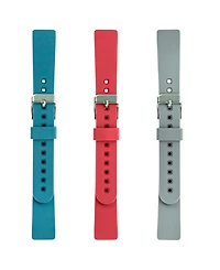 WITHit Smooth Silicone Band 3-Pack designed for Fitbit Inspire, Inspire 2 and Inspire Hr