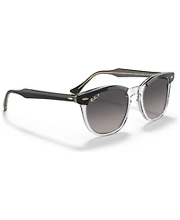 Ray-Ban Unisex Polarized Low Bridge Fit Sunglasses, Hawkeye 54