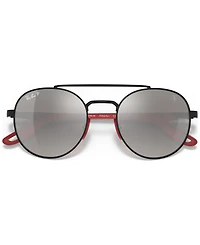 Ray-Ban RB3696M Scuderia Ferrari Collection 51 Unisex Polarized Sunglasses