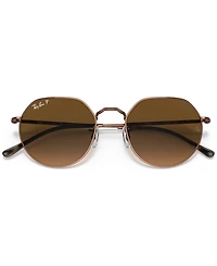 Ray-Ban Unisex Polarized Sunglasses, RB3565 Jack