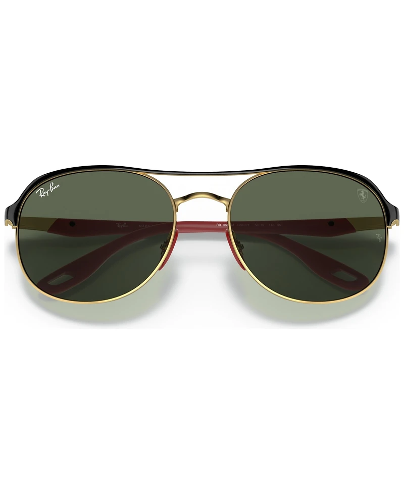 Ray-Ban RB3685M Scuderia Ferrari Collection 58 Unisex Sunglasses