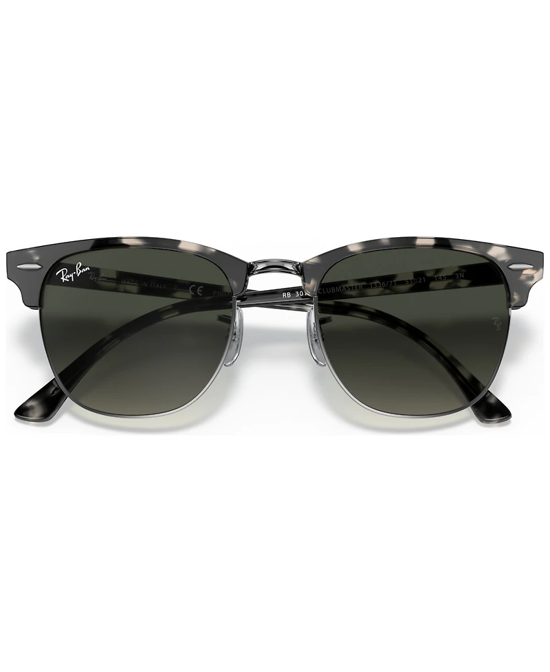 Ray-Ban Sunglasses, Clubmaster Fleck RB3016