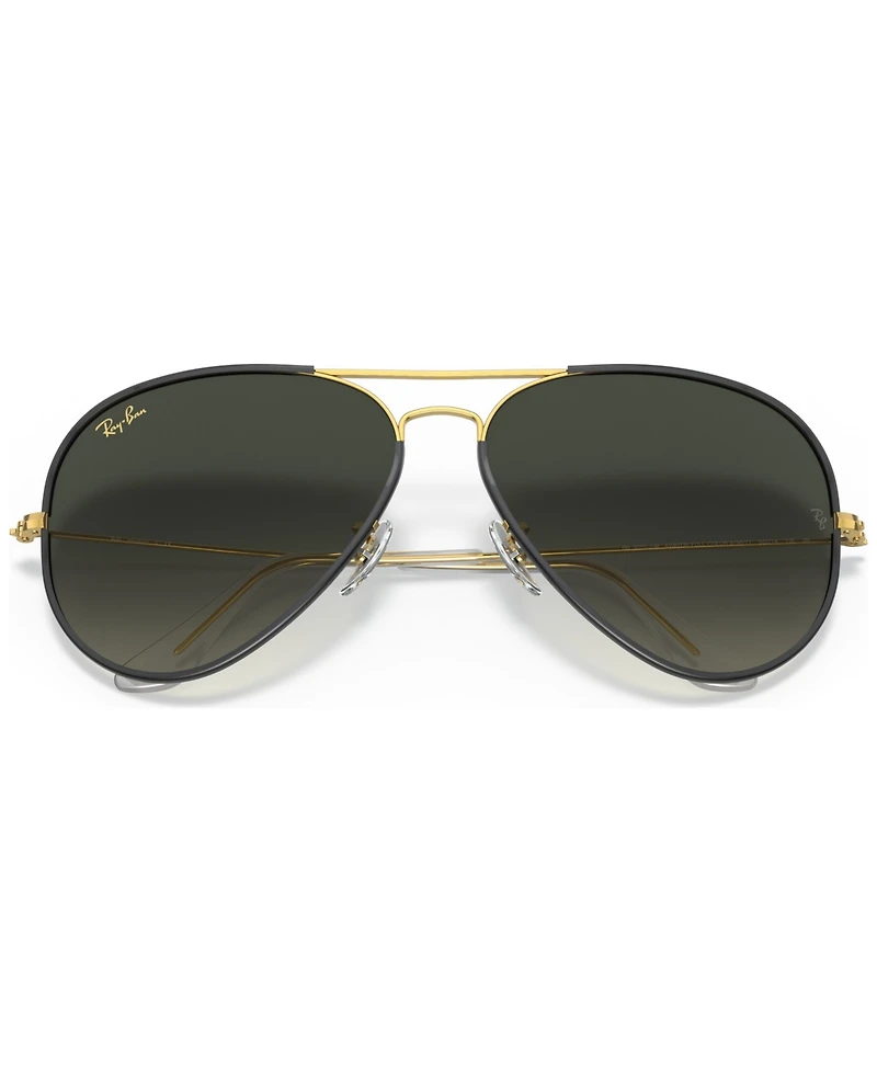 Ray-Ban Unisex Sunglasses, Aviator Full Color Legend