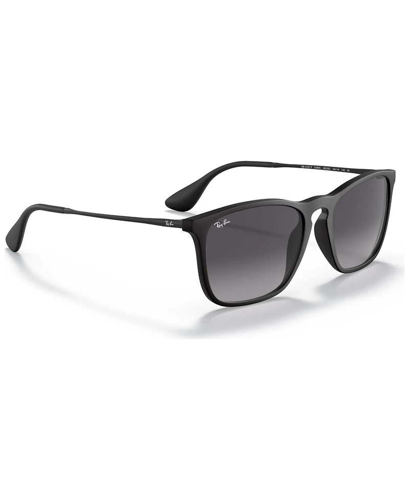 Ray-Ban Unisex Low Bridge Fit Sunglasses, RB4187F Chris 54