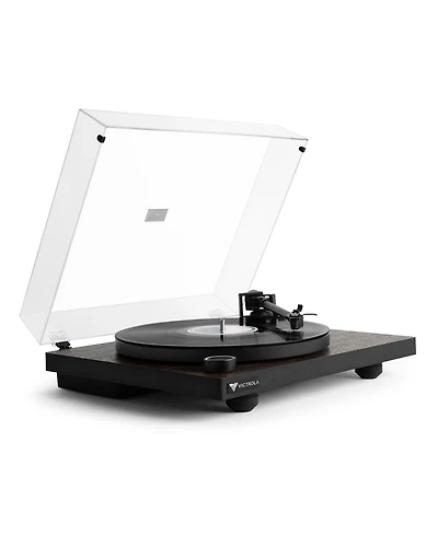Victrola Premiere T1 Premium Turntable with Built-In Vinyl Stream Bluetooth Technology (Espresso)