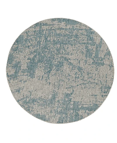 Kas Provo 5759 7'10" x 7'10" Round Outdoor Area Rug