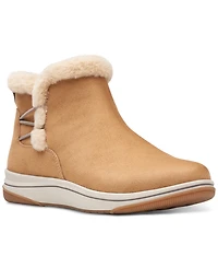 Clarks Women's Breeze Faux Fur Booties