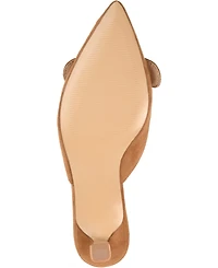 Journee Collection Women's Vianna Buckle Slip On Heels