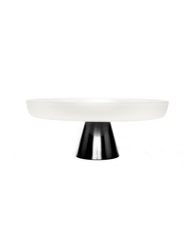Classic Touch Glass Cake Plate on Stem