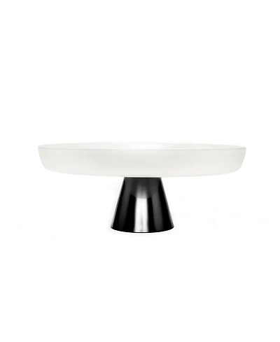 Classic Touch Glass Cake Plate on Stem