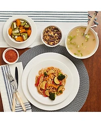 Inspiration by Denmark Fiore 42 Pc. Dinnerware Set, Service for 6, Exclusively at Macy's