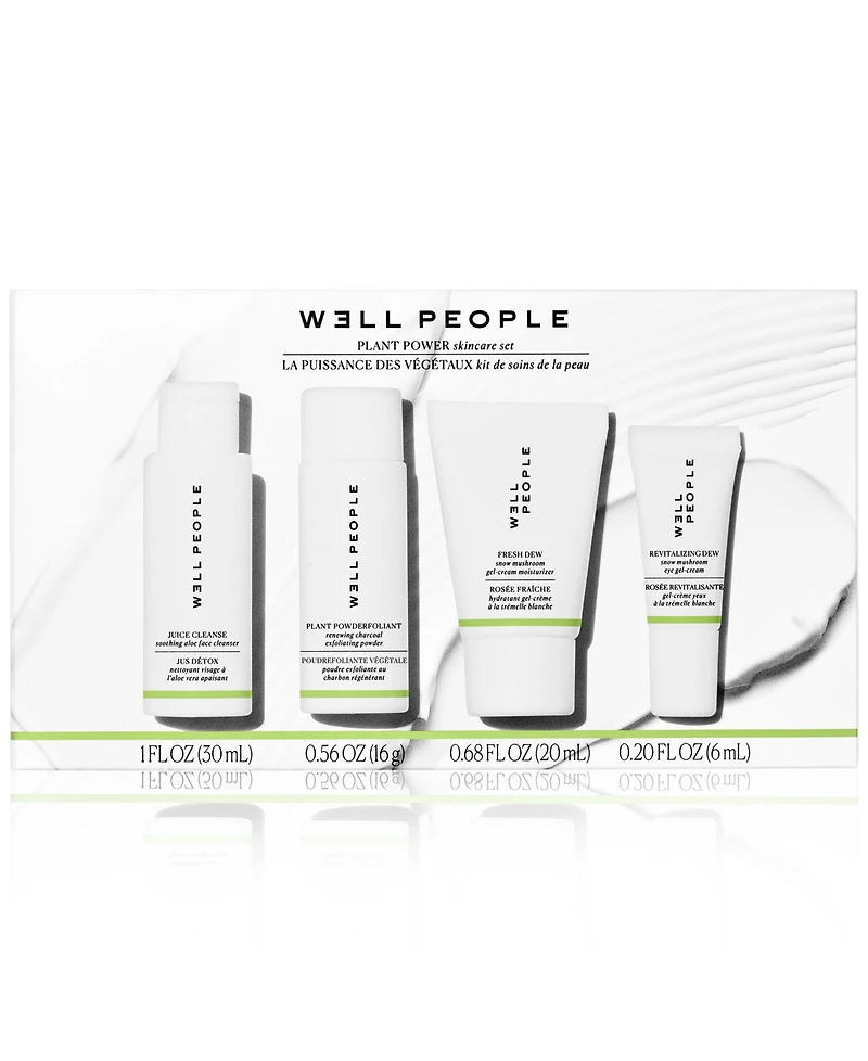 Well People 4-Pc. Plant Power Skincare Starter Set