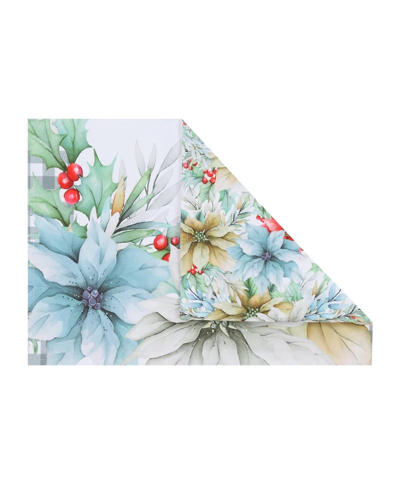 Laural Home Glad Tidings Set of 4 Placemats, 13" x 19"