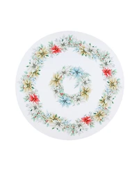 Laural Home Glad Tidings 70" Round Tablecloth