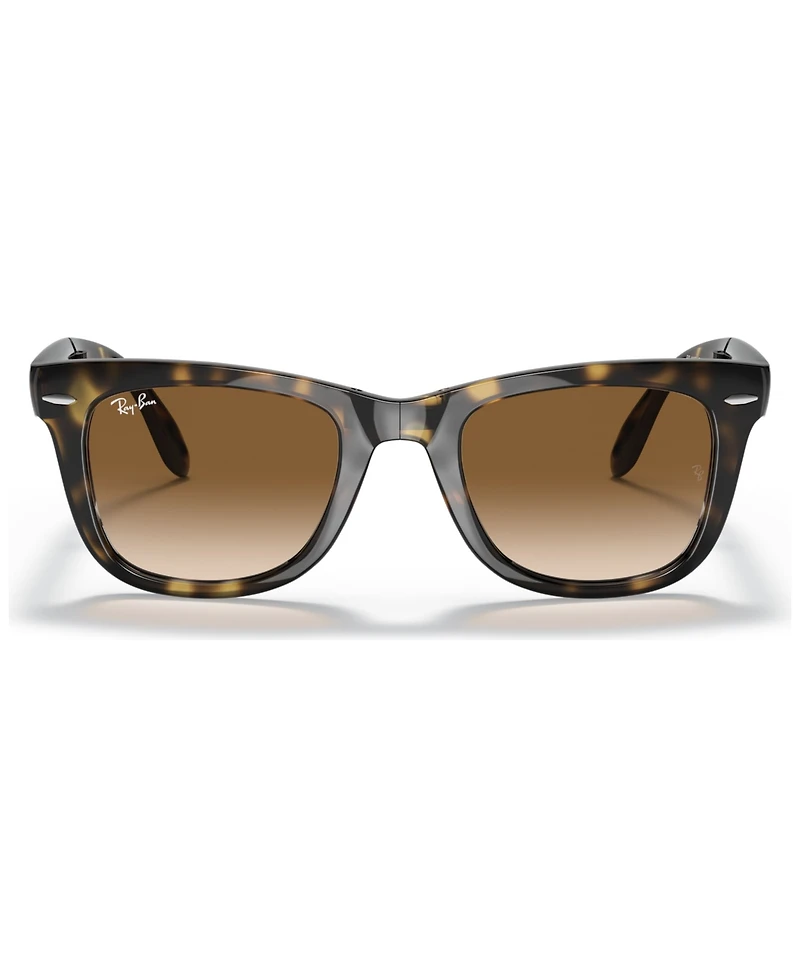 Ray-Ban Sunglasses, RB4105 Folding Wayfarer