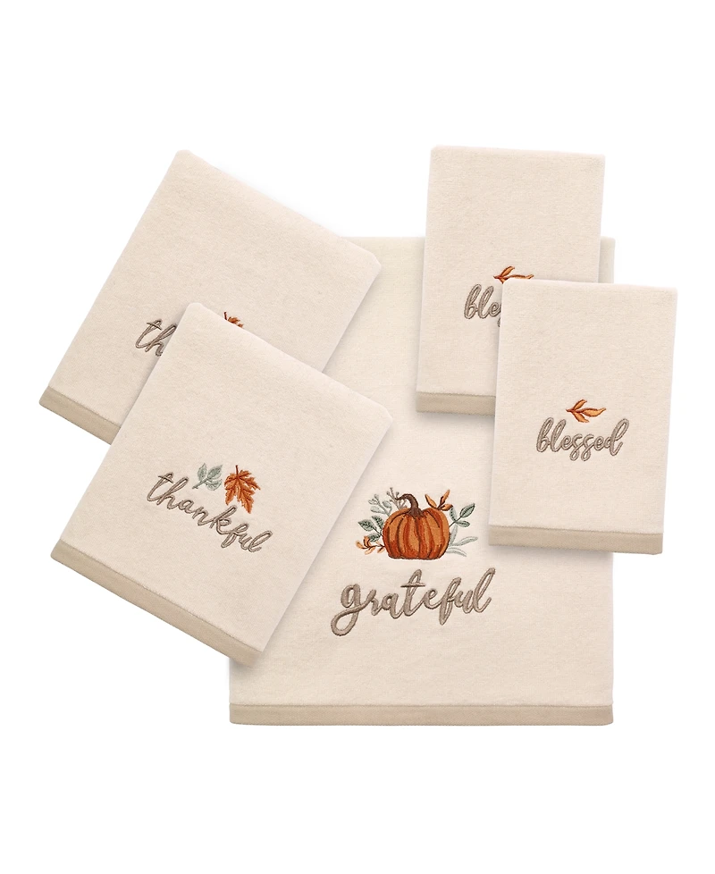 Avanti Grateful Patch Harvest Cotton Bath Towel, 50" x 27"