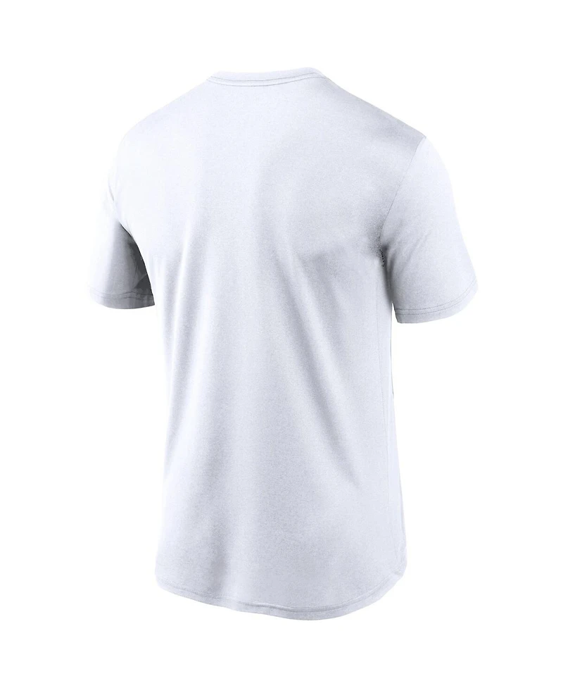 Men's Nike White Tampa Bay Buccaneers Logo Essential Legend Performance T-shirt