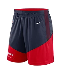 Men's Nike Navy, Red New England Patriots Primary Lockup Performance Shorts