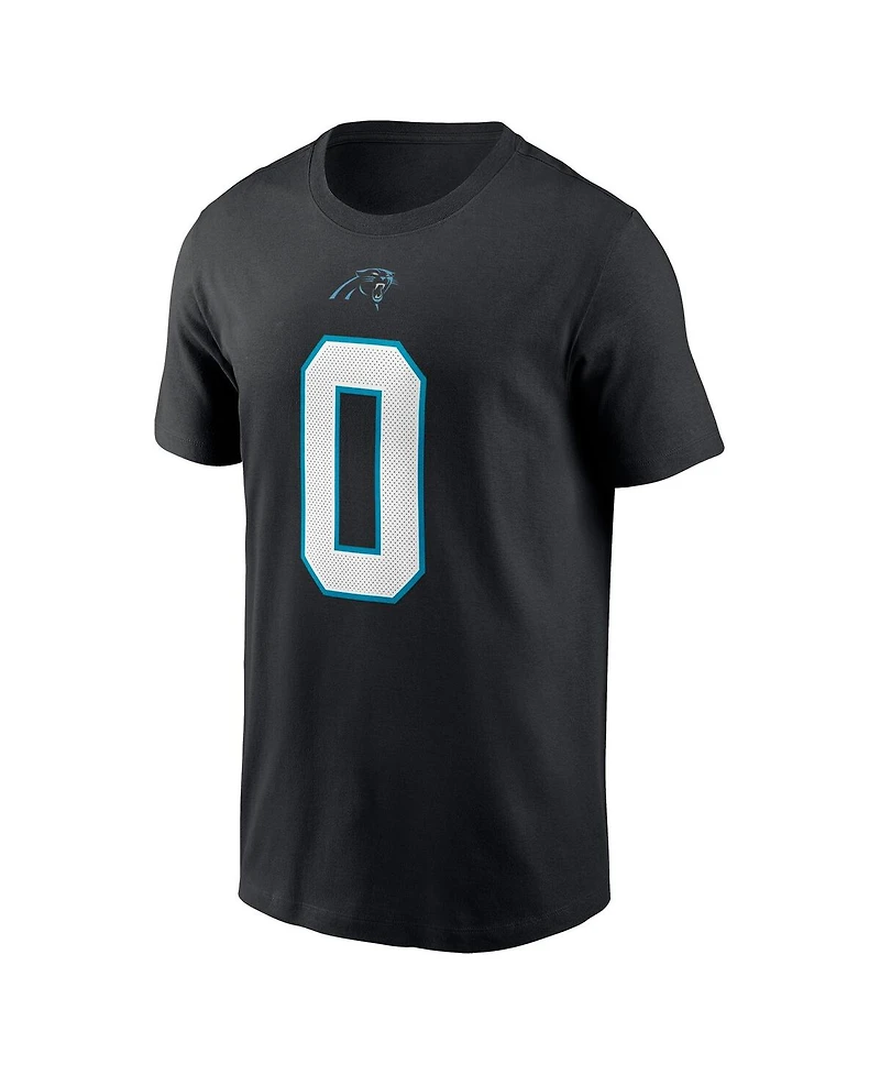 Men's Nike Matt Corral Black Carolina Panthers 2022 Nfl Draft Pick Player Name & Number T-shirt
