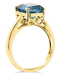 Macy's London Topaz (4-1/4 ct. t.w.) Ring 14K Yellow Gold