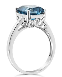 Macy's London Topaz (4-1/4 ct. t.w.) Ring 14K White Gold