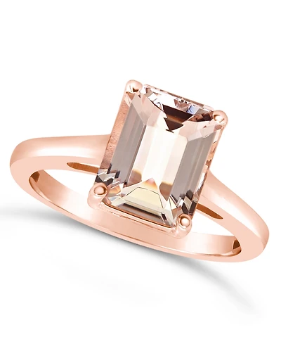 Macy's Morganite (3 ct. t.w.) Ring 14K Rose Gold