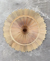 American Atelier Star Set of 4 Electroplated Charger Plates, Service For