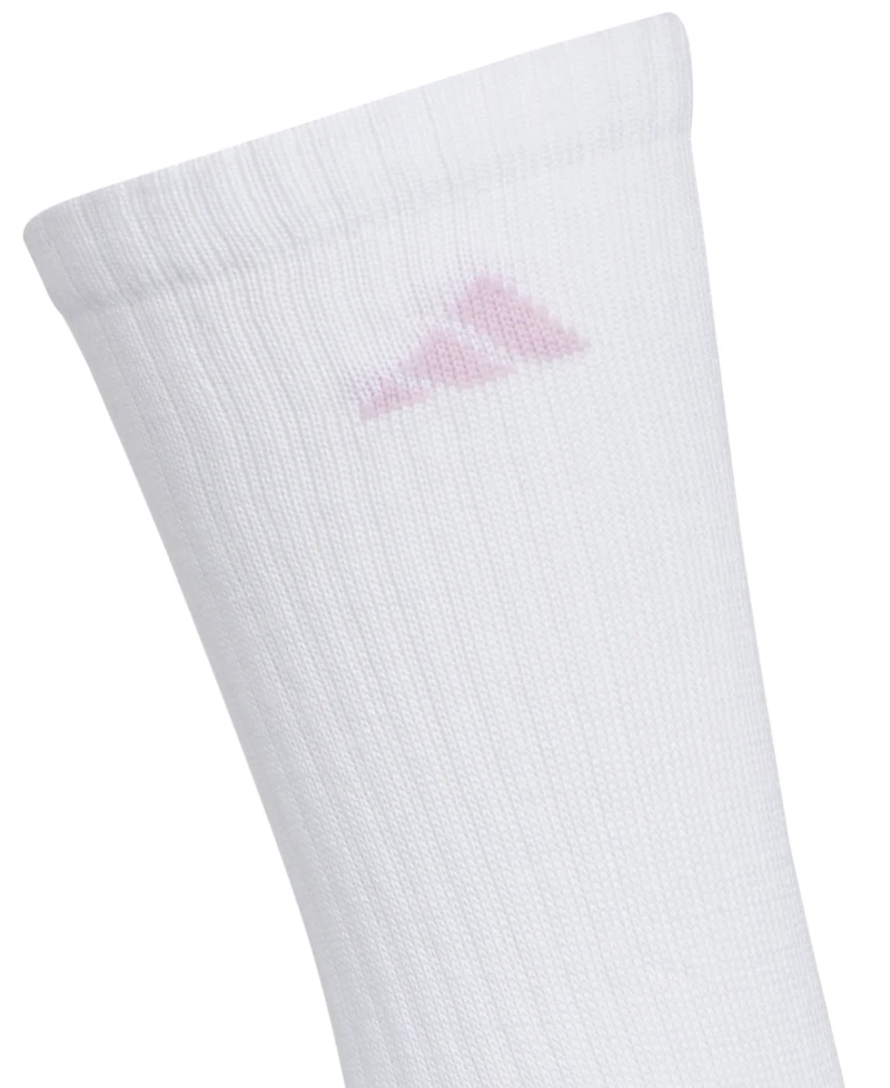 Adidas Women's 6-Pk. Athletic Cushioned Crew Socks