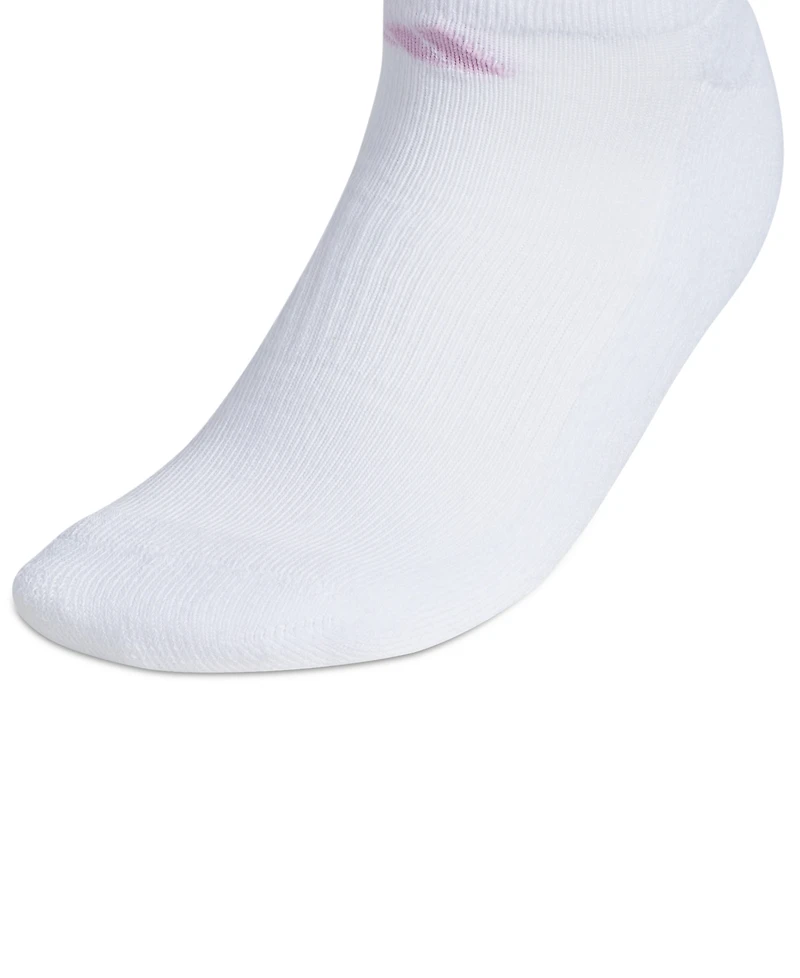 Adidas Women's 6-Pk. Athletic Cushioned No-Show Socks