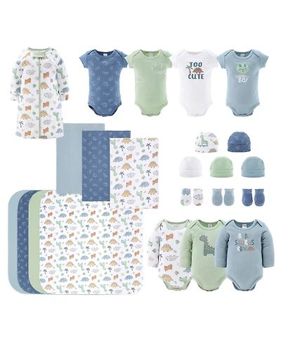 The Peanutshell Baby Boys Newborn Shower Gift Set Layette Essentials
