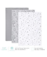 The Peanutshell Baby Boys Newborn Shower Gift Set Layette Essentials, Grey, White
