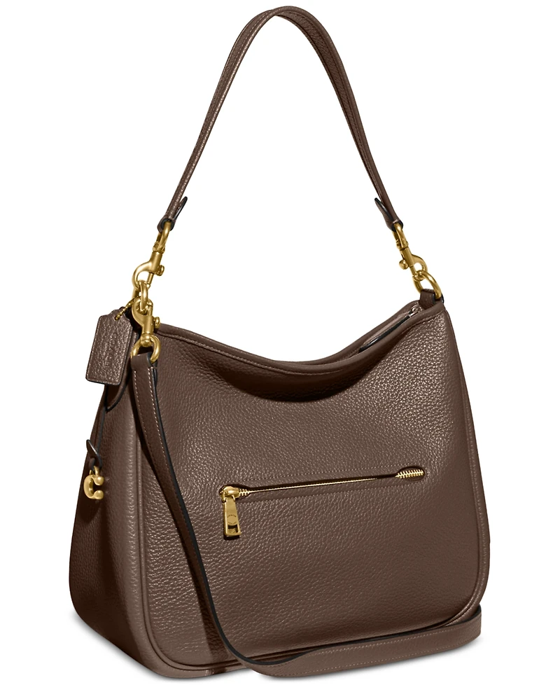 Cary Medium Soft Pebble Leather Shoulder Bag