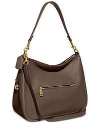 Cary Medium Soft Pebble Leather Shoulder Bag