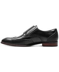 Stacy Adams Men's Karson Wingtip Double-Monk Strap Dress Shoe