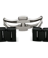Rado Unisex Swiss Automatic True Secret Black Ceramic Bracelet Watch 40mm