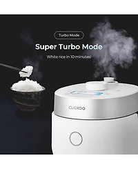 Cuckoo 3-Cup Twin Pressure Induction Heating Rice Cooker