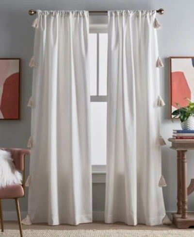 Peri Home Chunky Tassel Pole Top 2 Piece Curtain Panel Collection