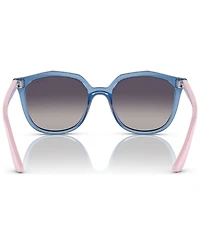 Vogue Eyewear Jr Sunglasses, Mirror Gradient VJ2016 (ages 07-10)