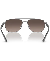 Ray-Ban Men's Polarized Sunglasses, RB370159-yzp